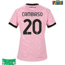 Echipament fotbal Juventus Andrea Cambiaso #20 Tricou Deplasare 2026-27 pentru femei maneca scurta