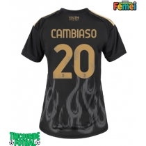 Echipament fotbal Juventus Andrea Cambiaso #20 Tricou Treilea 2026-27 pentru femei maneca scurta