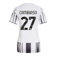 Echipament fotbal Juventus Andrea Cambiaso #27 Tricou Acasa 2025-26 pentru femei maneca scurta