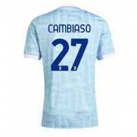 Echipament fotbal Juventus Andrea Cambiaso #27 Tricou Deplasare 2025-26 maneca scurta