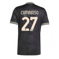 Echipament fotbal Juventus Andrea Cambiaso #27 Tricou Treilea 2025-26 maneca scurta