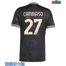 Echipament fotbal Juventus Andrea Cambiaso #27 Tricou Treilea 2025-26 maneca scurta