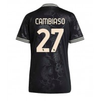 Echipament fotbal Juventus Andrea Cambiaso #27 Tricou Treilea 2025-26 pentru femei maneca scurta