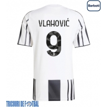 Echipament fotbal Juventus Dusan Vlahovic #9 Tricou Acasa 2025-26 maneca scurta