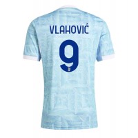 Echipament fotbal Juventus Dusan Vlahovic #9 Tricou Deplasare 2025-26 maneca scurta