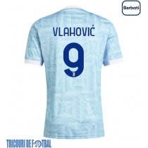 Echipament fotbal Juventus Dusan Vlahovic #9 Tricou Deplasare 2025-26 maneca scurta