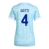 Echipament fotbal Juventus Federico Gatti #4 Tricou Deplasare 2025-26 pentru femei maneca scurta