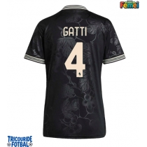 Echipament fotbal Juventus Federico Gatti #4 Tricou Treilea 2025-26 pentru femei maneca scurta