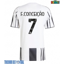 Echipament fotbal Juventus Francisco Conceicao #7 Tricou Acasa 2025-26 maneca scurta