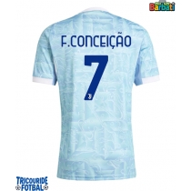 Echipament fotbal Juventus Francisco Conceicao #7 Tricou Deplasare 2025-26 maneca scurta