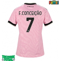Echipament fotbal Juventus Francisco Conceicao #7 Tricou Deplasare 2026-27 pentru femei maneca scurta