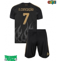 Echipament fotbal Juventus Francisco Conceicao #7 Tricou Treilea 2026-27 pentru copii maneca scurta (+ Pantaloni scurti)