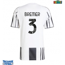 Echipament fotbal Juventus Gleison Bremer #3 Tricou Acasa 2025-26 maneca scurta