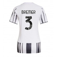Echipament fotbal Juventus Gleison Bremer #3 Tricou Acasa 2025-26 pentru femei maneca scurta