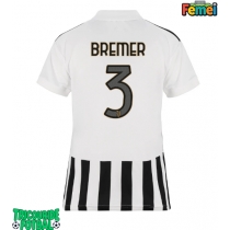 Echipament fotbal Juventus Gleison Bremer #3 Tricou Acasa 2026-27 pentru femei maneca scurta