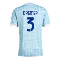 Echipament fotbal Juventus Gleison Bremer #3 Tricou Deplasare 2025-26 maneca scurta