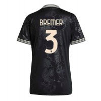 Echipament fotbal Juventus Gleison Bremer #3 Tricou Treilea 2025-26 pentru femei maneca scurta