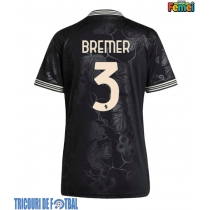 Echipament fotbal Juventus Gleison Bremer #3 Tricou Treilea 2025-26 pentru femei maneca scurta