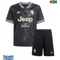 Echipament fotbal Juventus Jonathan David #30 Tricou Treilea 2025-26 pentru copii maneca scurta (+ Pantaloni scurti)