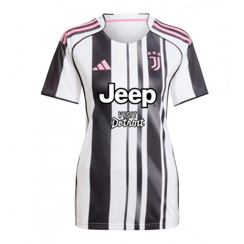Echipament fotbal Juventus Kenan Yildiz #10 Tricou Acasa 2025-26 pentru femei maneca scurta Echipament fotbal Juventus Kenan Yildiz #10 Tricou Acasa 2025-26 pentru femei maneca scurta