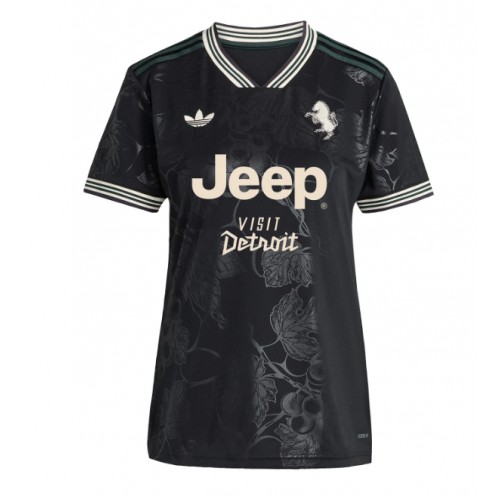 Echipament fotbal Juventus Kenan Yildiz #10 Tricou Treilea 2025-26 pentru femei maneca scurta Echipament fotbal Juventus Kenan Yildiz #10 Tricou Treilea 2025-26 pentru femei maneca scurta