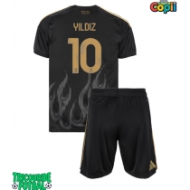 Echipament fotbal Juventus Kenan Yildiz #10 Tricou Treilea 2026-27 pentru copii maneca scurta (+ Pantaloni scurti)