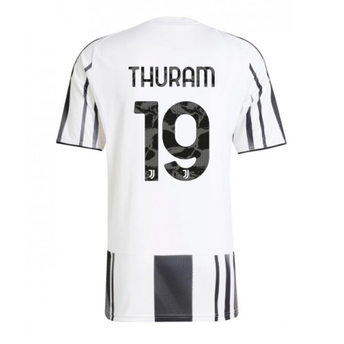Echipament fotbal Juventus Khephren Thuram #19 Tricou Acasa 2025-26 maneca scurta Echipament fotbal Juventus Khephren Thuram #19 Tricou Acasa 2025-26 maneca scurta