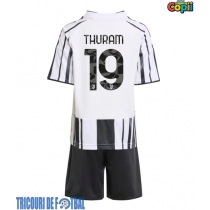 Echipament fotbal Juventus Khephren Thuram #19 Tricou Acasa 2025-26 pentru copii maneca scurta (+ Pantaloni scurti)