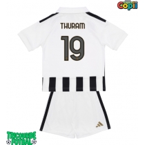 Echipament fotbal Juventus Khephren Thuram #19 Tricou Acasa 2026-27 pentru copii maneca scurta (+ Pantaloni scurti)
