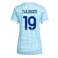 Echipament fotbal Juventus Khephren Thuram #19 Tricou Deplasare 2025-26 pentru femei maneca scurta