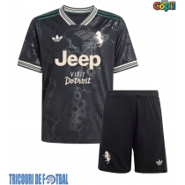 Echipament fotbal Juventus Khephren Thuram #19 Tricou Treilea 2025-26 pentru copii maneca scurta (+ Pantaloni scurti)