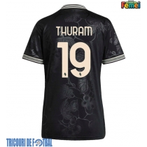 Echipament fotbal Juventus Khephren Thuram #19 Tricou Treilea 2025-26 pentru femei maneca scurta