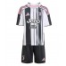 Echipament fotbal Juventus Lloyd Kelly #6 Tricou Acasa 2025-26 pentru copii maneca scurta (+ Pantaloni scurti)