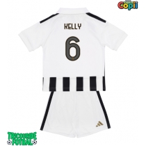 Echipament fotbal Juventus Lloyd Kelly #6 Tricou Acasa 2026-27 pentru copii maneca scurta (+ Pantaloni scurti)