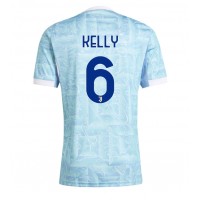 Echipament fotbal Juventus Lloyd Kelly #6 Tricou Deplasare 2025-26 maneca scurta