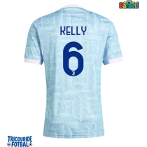 Echipament fotbal Juventus Lloyd Kelly #6 Tricou Deplasare 2025-26 maneca scurta