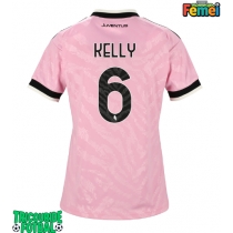Echipament fotbal Juventus Lloyd Kelly #6 Tricou Deplasare 2026-27 pentru femei maneca scurta