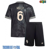 Echipament fotbal Juventus Lloyd Kelly #6 Tricou Treilea 2025-26 pentru copii maneca scurta (+ Pantaloni scurti)