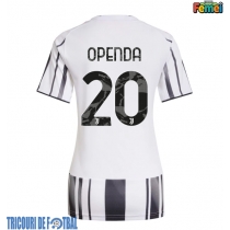Echipament fotbal Juventus Lois Openda #20 Tricou Acasa 2025-26 pentru femei maneca scurta