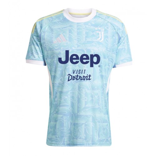 Echipament fotbal Juventus Lois Openda #20 Tricou Deplasare 2025-26 maneca scurta Echipament fotbal Juventus Lois Openda #20 Tricou Deplasare 2025-26 maneca scurta