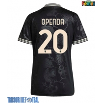 Echipament fotbal Juventus Lois Openda #20 Tricou Treilea 2025-26 pentru femei maneca scurta