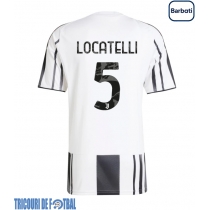 Echipament fotbal Juventus Manuel Locatelli #5 Tricou Acasa 2025-26 maneca scurta