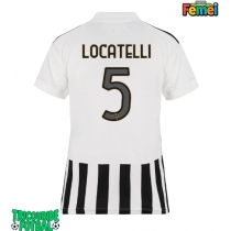 Echipament fotbal Juventus Manuel Locatelli #5 Tricou Acasa 2026-27 pentru femei maneca scurta