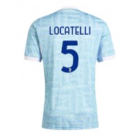 Echipament fotbal Juventus Manuel Locatelli #5 Tricou Deplasare 2025-26 maneca scurta