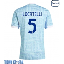 Echipament fotbal Juventus Manuel Locatelli #5 Tricou Deplasare 2025-26 maneca scurta