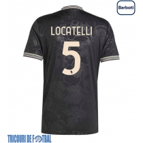 Echipament fotbal Juventus Manuel Locatelli #5 Tricou Treilea 2025-26 maneca scurta