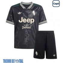 Echipament fotbal Juventus Manuel Locatelli #5 Tricou Treilea 2025-26 pentru copii maneca scurta (+ Pantaloni scurti)