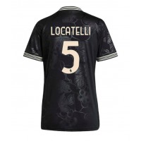 Echipament fotbal Juventus Manuel Locatelli #5 Tricou Treilea 2025-26 pentru femei maneca scurta