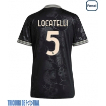 Echipament fotbal Juventus Manuel Locatelli #5 Tricou Treilea 2025-26 pentru femei maneca scurta