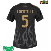 Echipament fotbal Juventus Manuel Locatelli #5 Tricou Treilea 2026-27 pentru femei maneca scurta